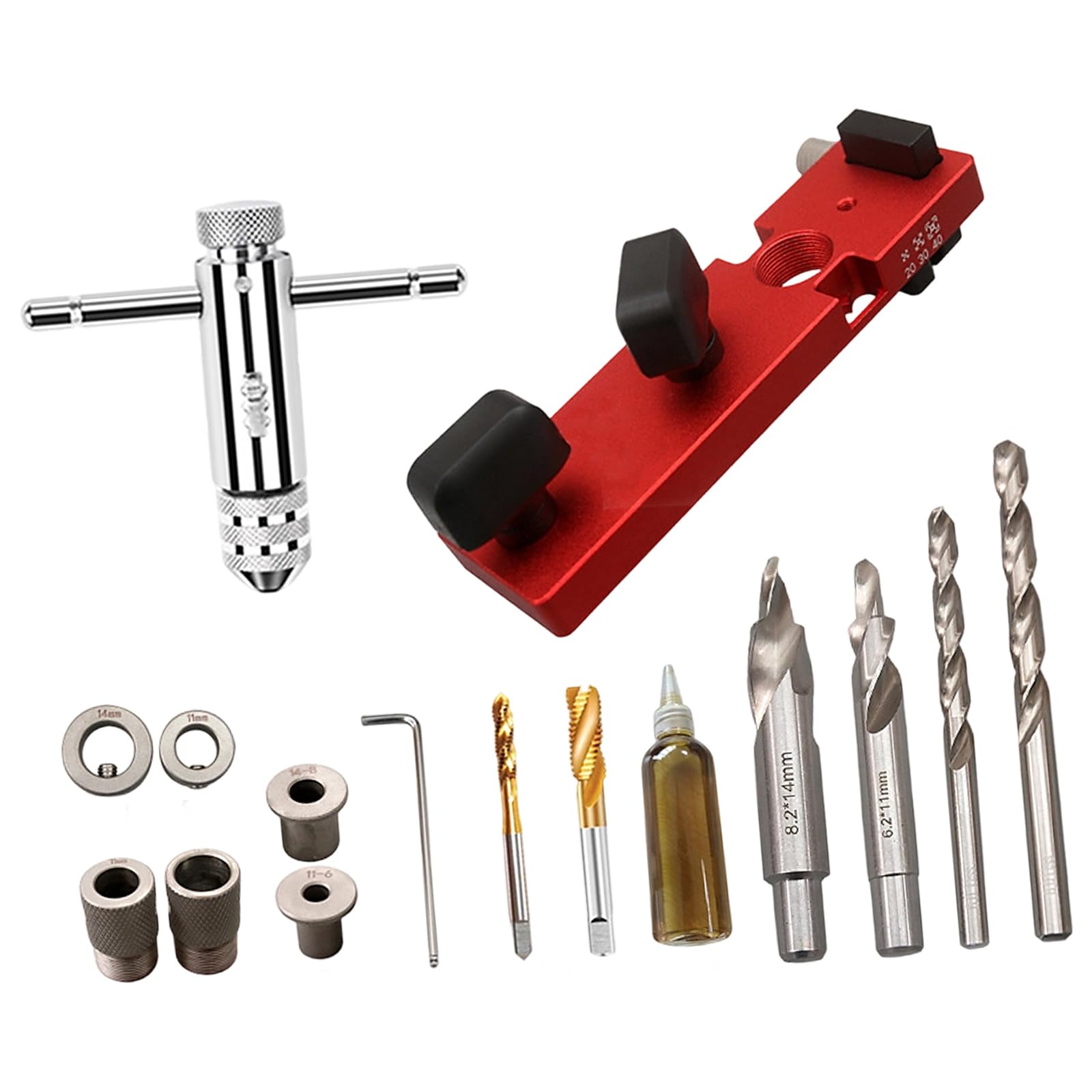 Panfhgfg Manual Tapping Combi Professional Aluminum Profile Puncher Locator Positioning For 2020 3030 4040 2040 Punching Positioning