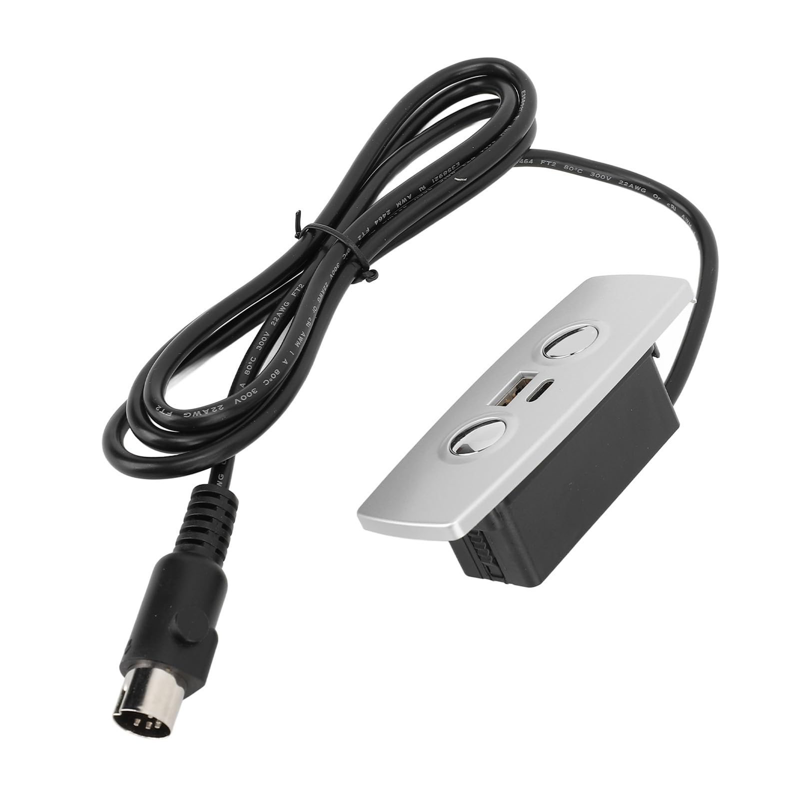Fdit Contrôleur de Fauteuil Inclinable électrique, Matériau ABS Durable pour Contrôle de canapé électrique avec Port USB, Installation Facile pour Personnes âgées et Handicapées