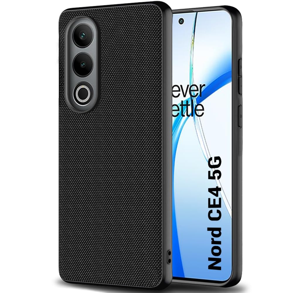 TheGiftKart Back Cover Case for OnePlus Nord CE 4 5G | Slim & Lightweight | Ultra-Premium Design | Camera Protection Bump | Fabric Texture Case Cover for OnePlus Nord CE4 5G (PC & TPU, Black) (B0CZ8WNW6L) Amazon Price History, Amazon Price Tracker