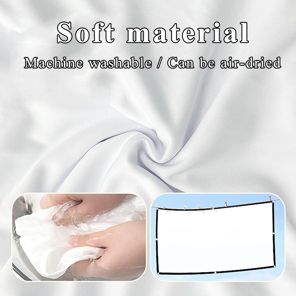 Écran De Projection Portable Pliable Toile De Projection Extérieur