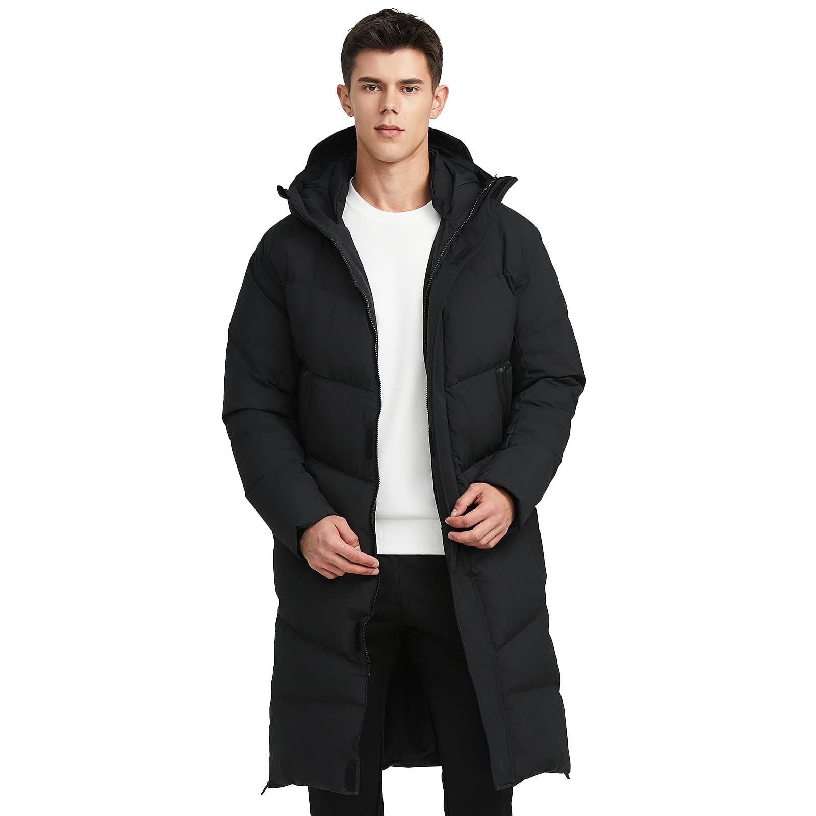 Amazon | [ケルメ] ベンチコート メンズ ベンチコートダウン