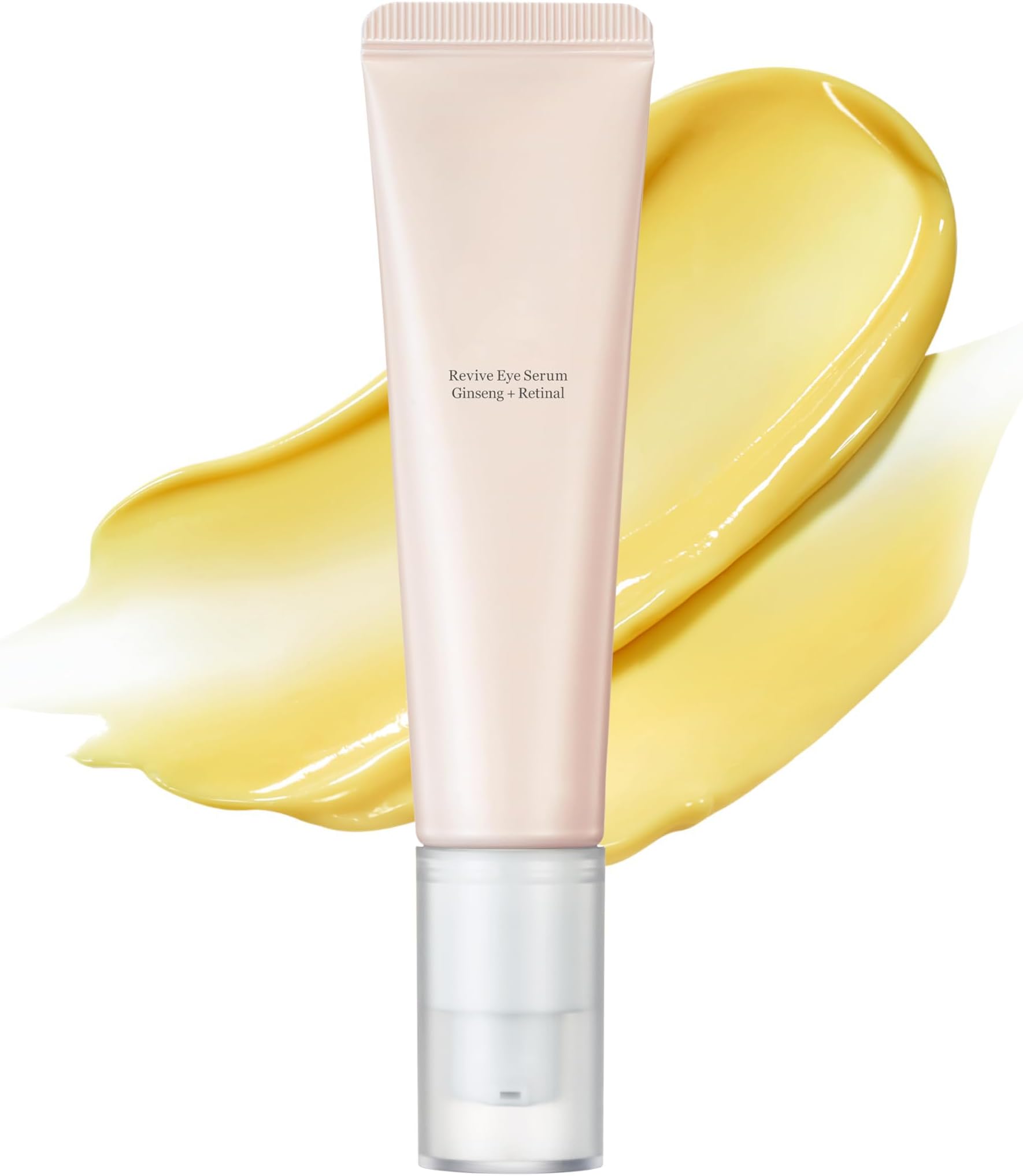 Beauty Eye Serum, Daily Eye Serum with Retinal Niacinamide Correction, Under-eye Firming Serum for Puffy Eye Bags Fine Lines Dark Circles Wrinkles, Anti Aging Eye Skin Care 30ml, 1 fl.oz (Pink)