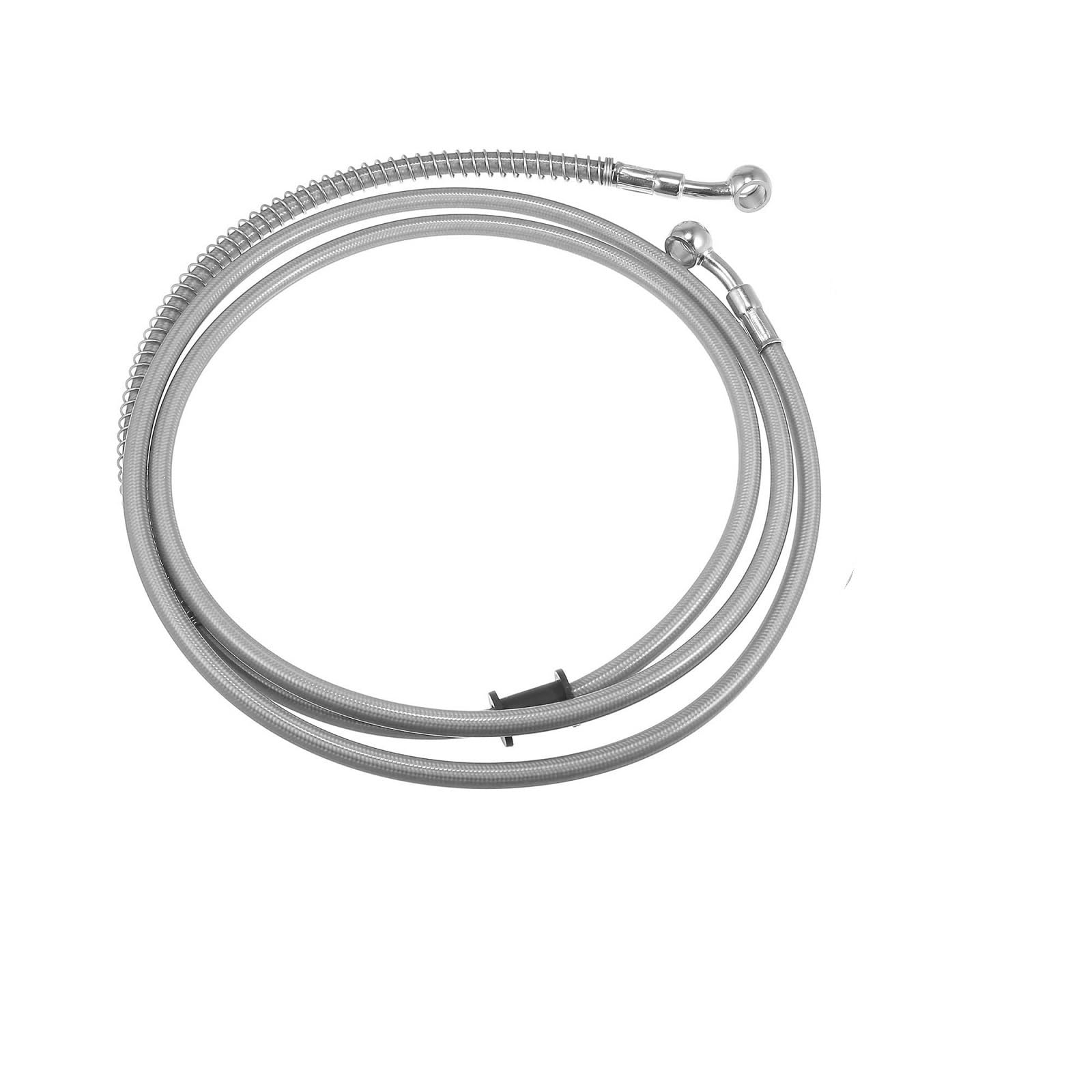 Ksxzw Silver Motorbike Part Motorbike Accessories 10Mm Inner Diameter 1.9M Motorcycle Hydraulic Brake Line Oil Hose Pipe