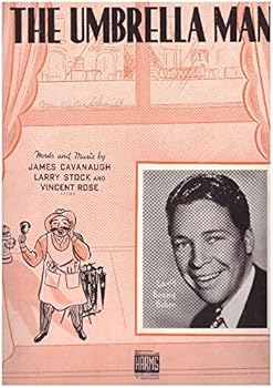 Sheet music The Umbrella Man (Voice, Piano and Accordion Notation) Book