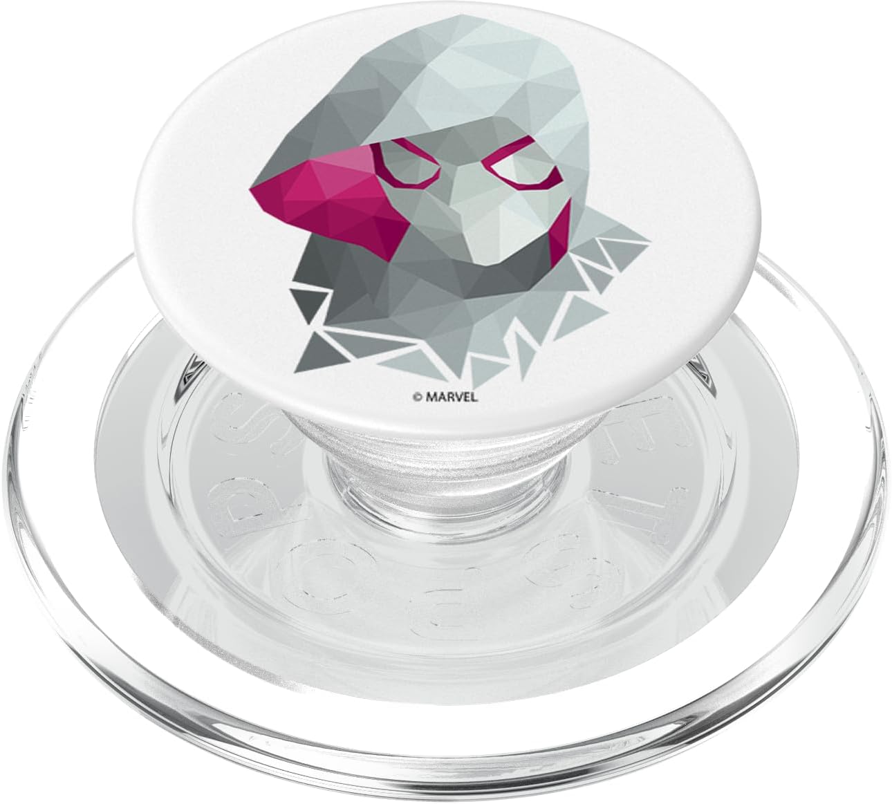 Marvel Spiderman Spider Gwen Geometric PopSockets MagSafe PopGrip for iPhone