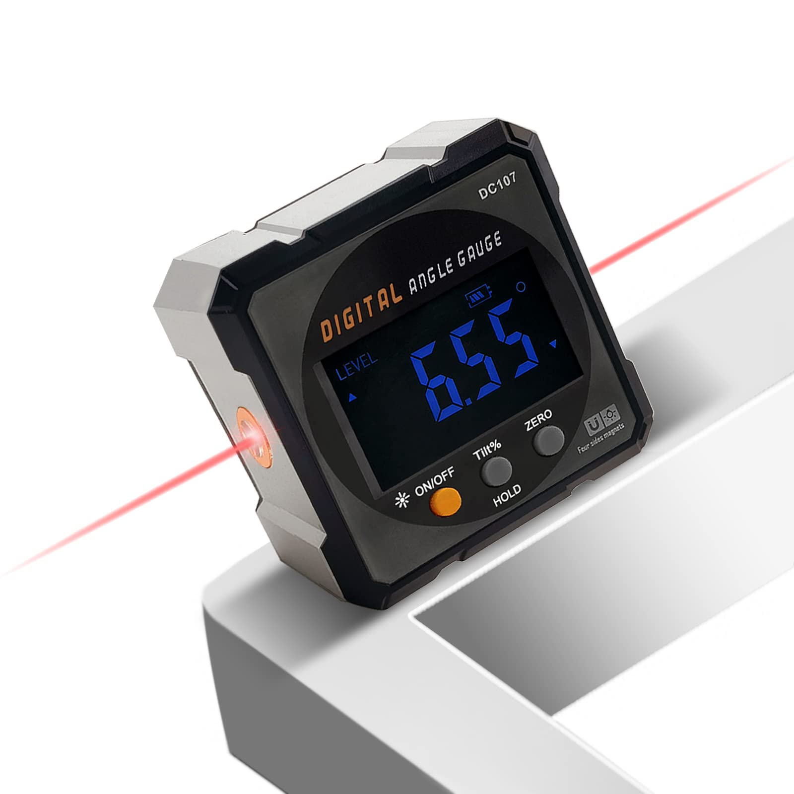 Buy Digital Angle Finder Protractor, 2 in 1 Digital Level Angle Gauge