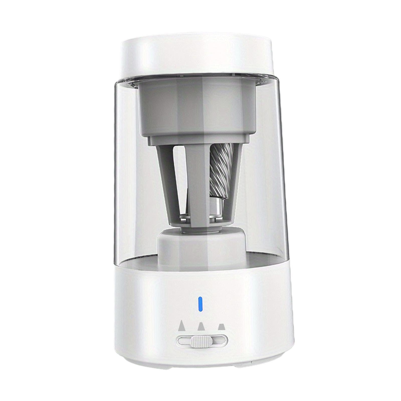 Temperamatite elettrico automatico per ufficio, casa, artisti, bianco