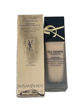 YSL All Hours Luminous Matte Foundation LW7 Skin Foundation Concealer