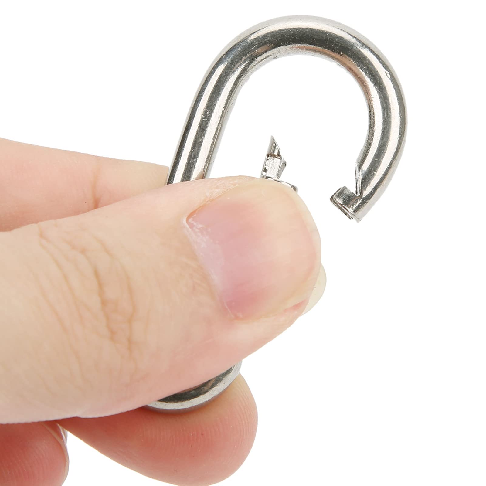Accessoire Escalade Randonnée Lot De 4 Mousquetons à Ressort En Aluminium - Boucles D Pour Escalade, Rando, Porte-clés Porte-clés Extérieur