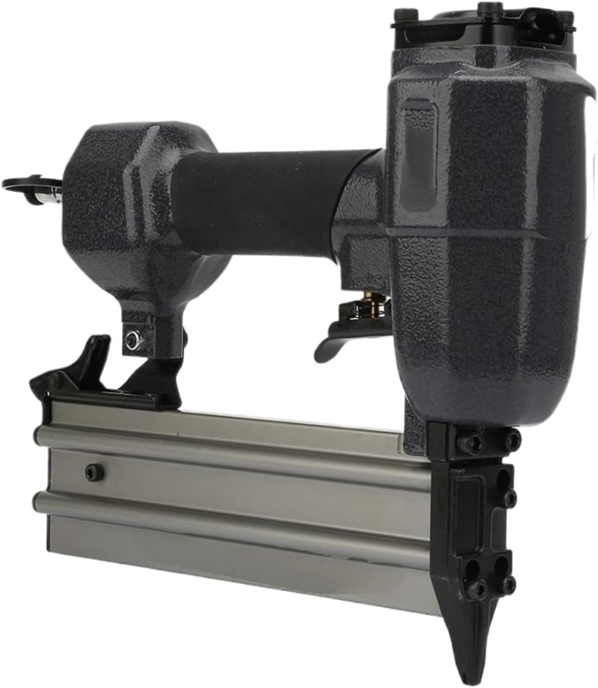 AALLYN Pneumatic Decorative Stapler F50 Pneumatic Nail Woodworking Air Nailing Tool Stapler Straight Nail Furniture Pneumatic Staple Nailer