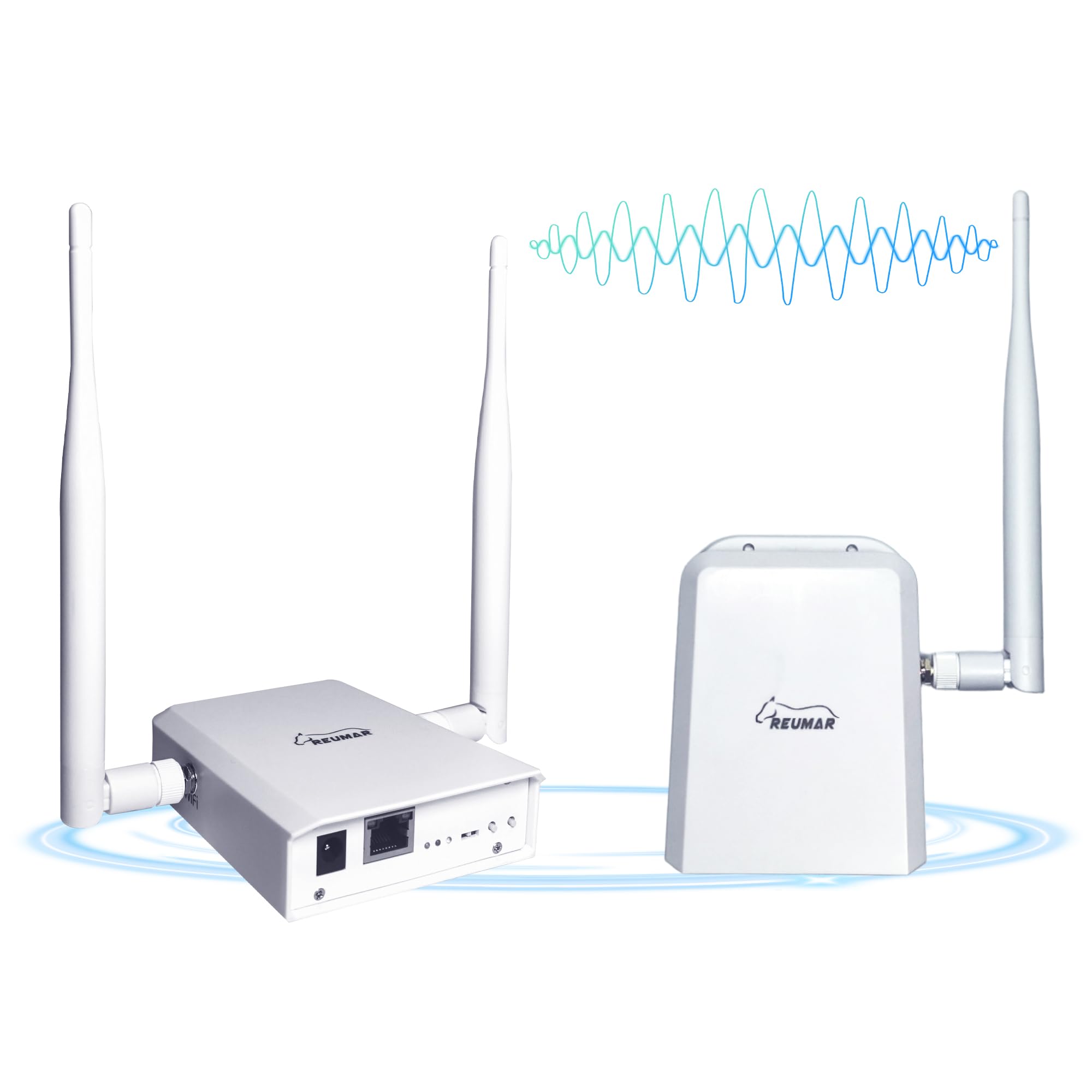 WiFi HaLow,Wireless Bridge 802.11ah Pro,Wi-Fi Halo Point-to-Point Long Range Wireless Access with 2 DBi High-Gain Antenna,Ethernet Air Bridge Repeater for 2600 feet Outdoor Transmission Distance-image-8