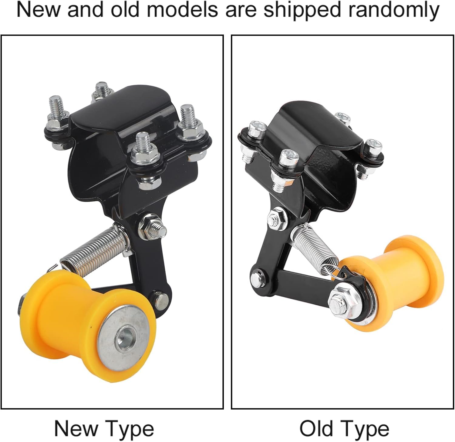 Motorcycle Chain Tensioner, Universal Motorcycle Chain Tension Adjuster Adjustable Motorcycle Chain Tension Tool (Black)kettenspanner