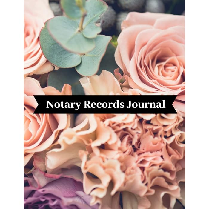 Buy Notary Records Journal Notary Log Book To Record Notarial Acts