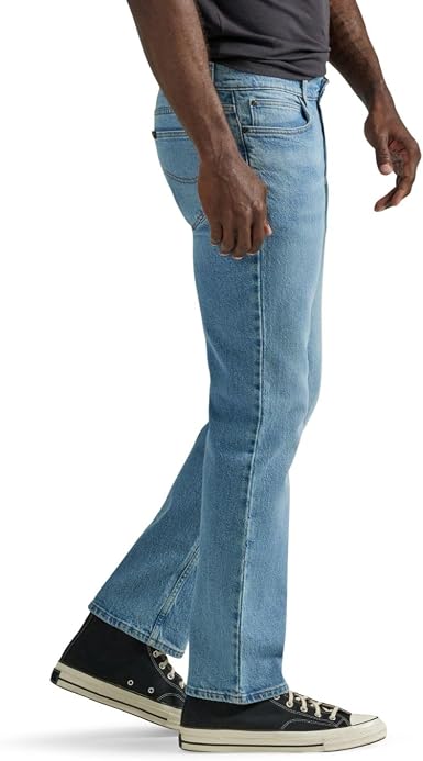 Lee Men's Legendary Regular Boot Jean, Infinite, 28W x 30L