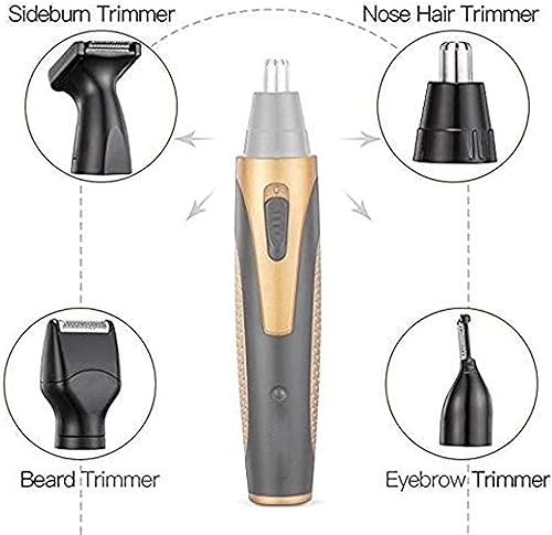 Miniatura 2 de 4 en 1 sin dolor para cejas y cabello facial para hombres y mujeres, eléctrico, baños, viajes de camping