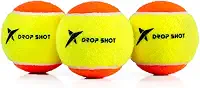 BOLA DE BEACH TENNIS DROP SHOT, AMARELA C/LARANJA