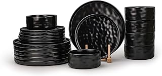Shallow By Cuisine Art Stoneware HUA 18 Pc Dinner Set