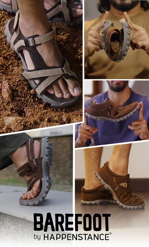 Image of HAPPENSTANCE | Rover Men's Sandal - Comfortable Casual Slip-On Sandals for Men | Lightweight Outdoor & Indoor