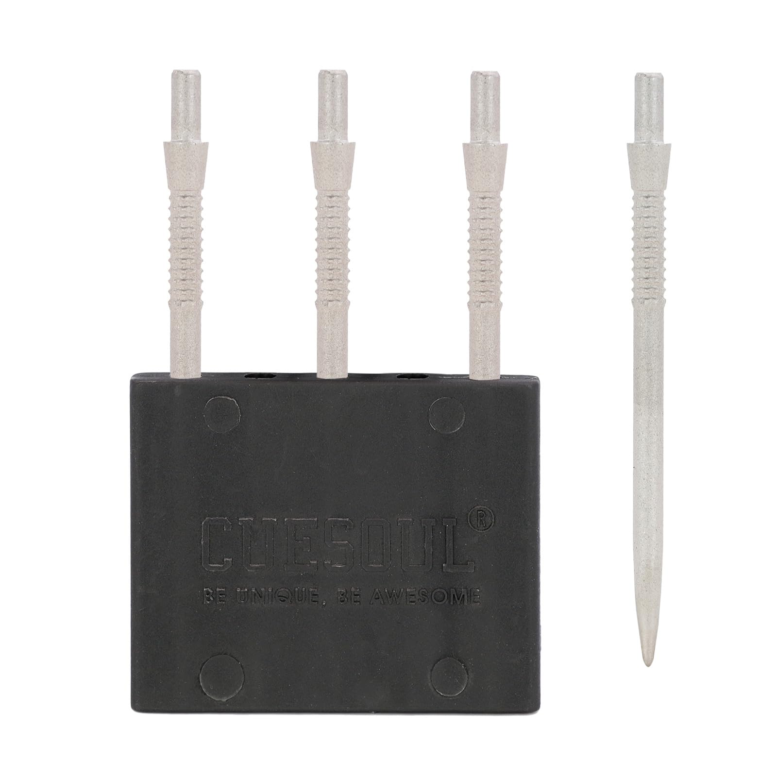 CUESOUL TOUCH POINT II Replacement Dart Steel Points Tips,Collar Design