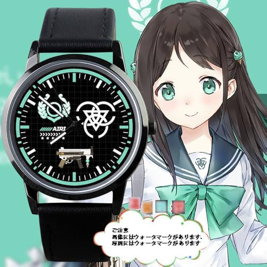 ブルーアーカイブ　ヒフミ　腕時計 先生モデル オリジナルソーラーウォッチ │ アニディール