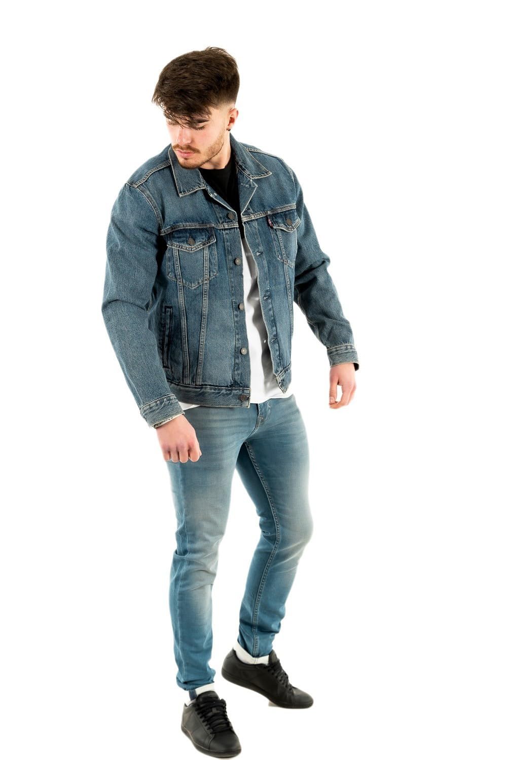 Levi's Denim Trucker Jacket Men's Broadway Terrace Small