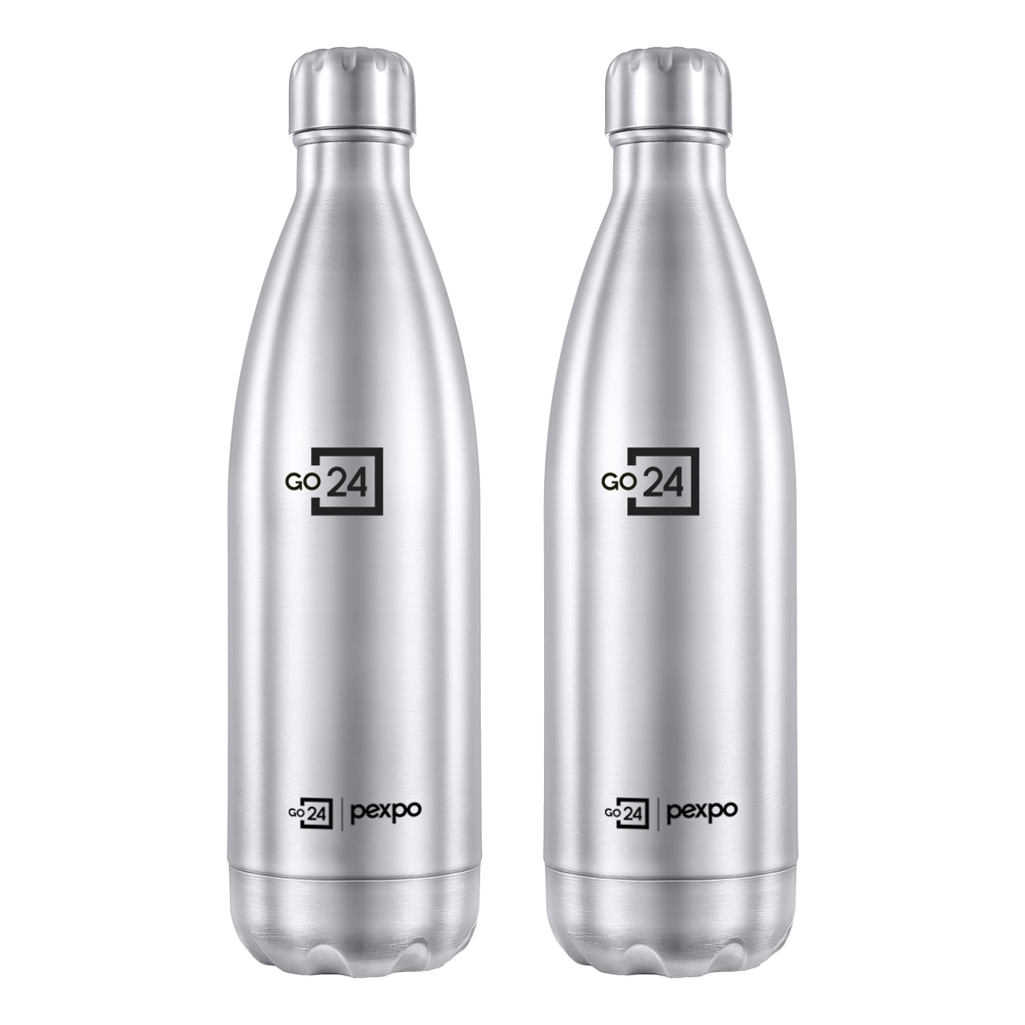 Go24 pexpo Stainless Steel Water Bottle Electro Denim Blue 980ml — Amazon image 27