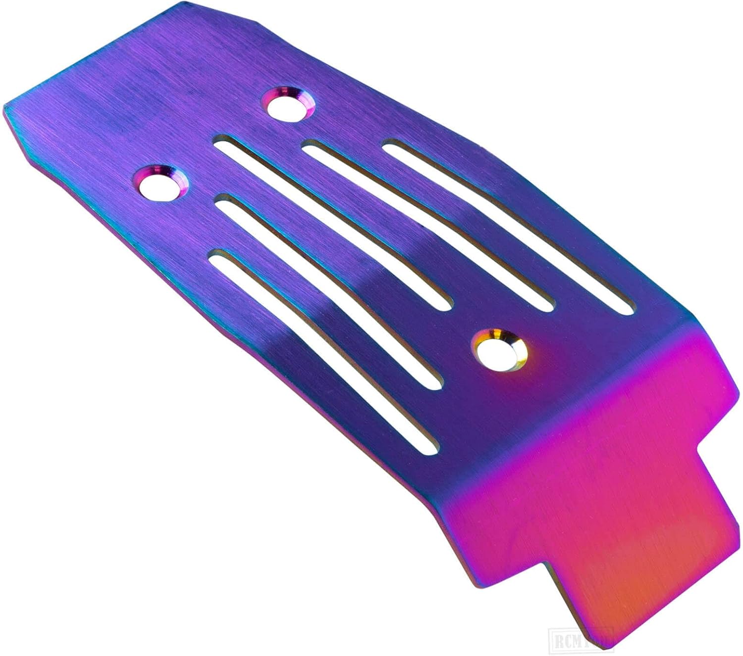 RC Chassis Protect Armor Skid Plate Guard Upgrades Part for 1/10 Senton 4X2 Boost Mega 550,Senton 4X4 V3 3S BLX,Stainless Steel Chassis Protect Armor Hops Up