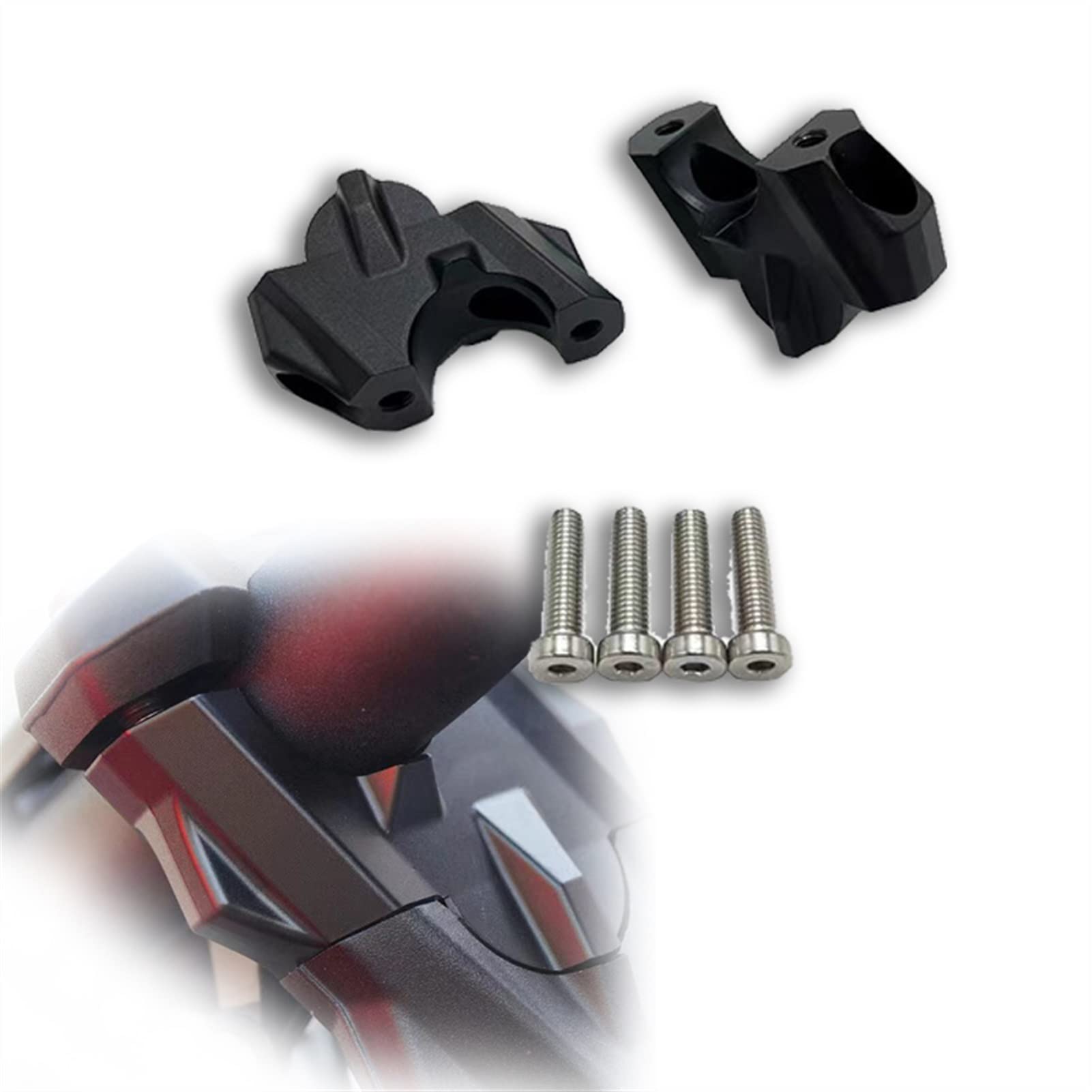 Pince guidon iift 35mm S1000R soulager mal de dos rehausseur de guidon moto
