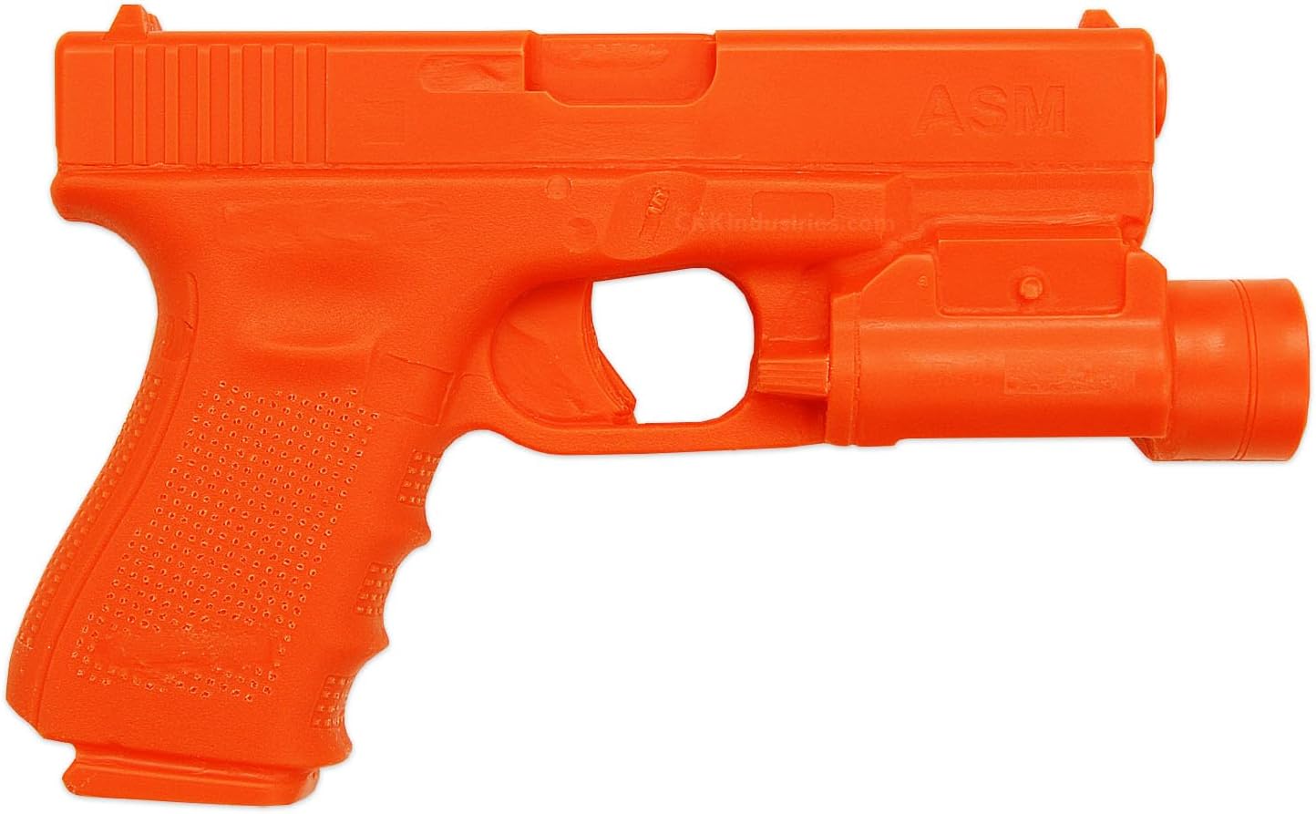 American Safety Trainer - (Compatible with Glock 19 Gen 4 w/TLR-1 - (Safariland Ready)) - Non-Functional Solid Polymer Gun - Blaze Orange - U.S.A. Made