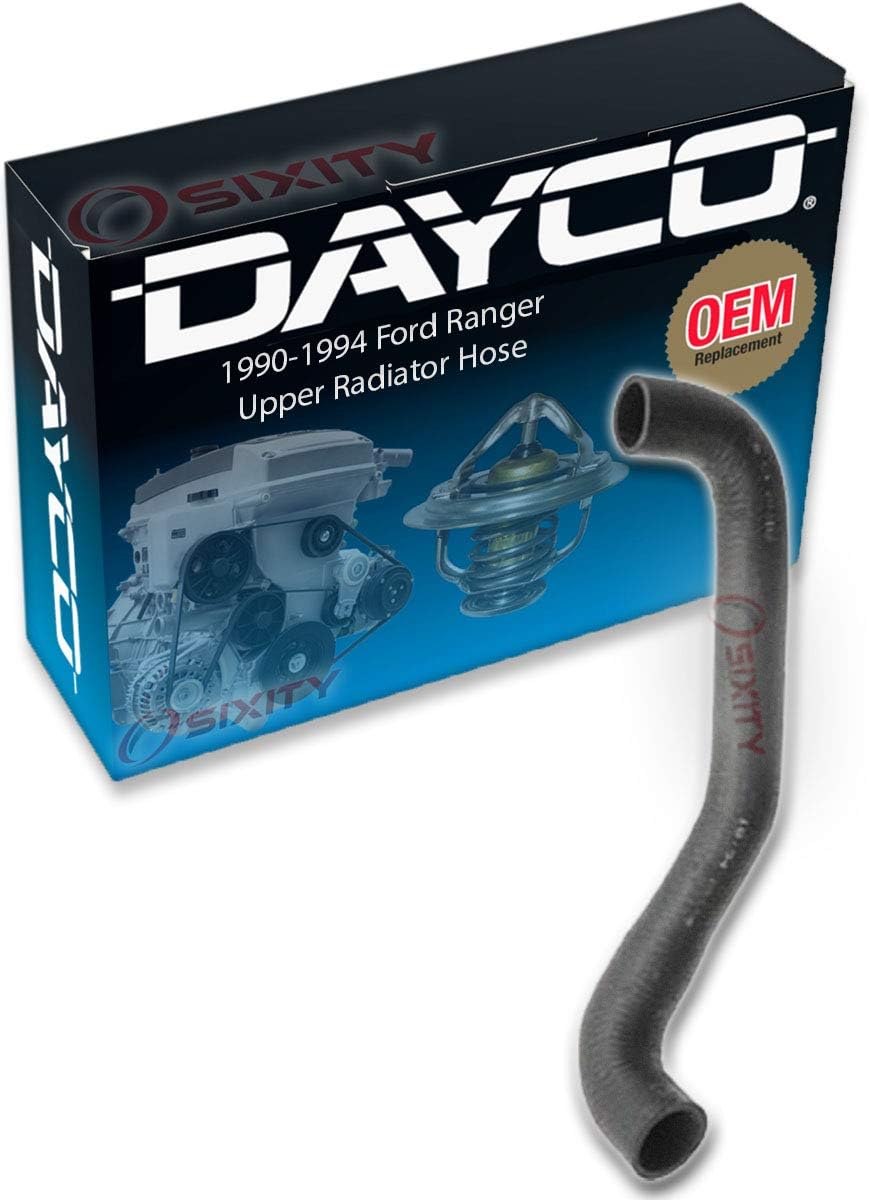 Dayco Upper Radiator Coolant Hose compatible with Ford Ranger 2.3L L4 1990-1994