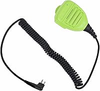 Vista 2 de Micrófono de hombro impermeable IP54 con conector de audio de 0.138 in para Motorola Mag One BPR40 CLS1110 CLS1410 CP185 CP200 CP200D DLR1020