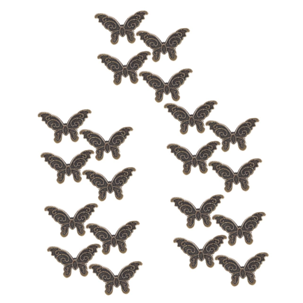 NUOBESTY 20pezzi Graffette Decorative Per Ufficio Clip Per Documenti Multifunzionali Stile Farfalla Per Organizzare Foto Biglietti e Materiale Cartaceo Design Elegante e Pratico