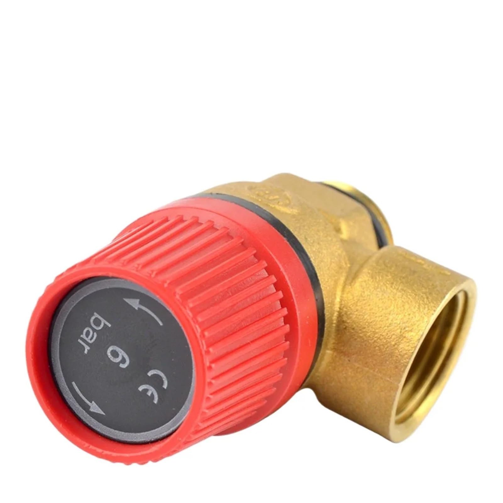 Valvola Sicurezza Ottone Pressione di scarico in ottone fissa G1/2" 3/4" 1" maschio femmina 1-10 bar