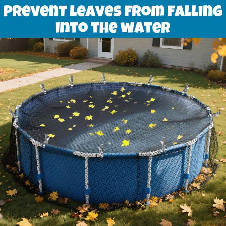 Malla para Piscina 20 ft x 20 ft Negra Resistente miniatura 4