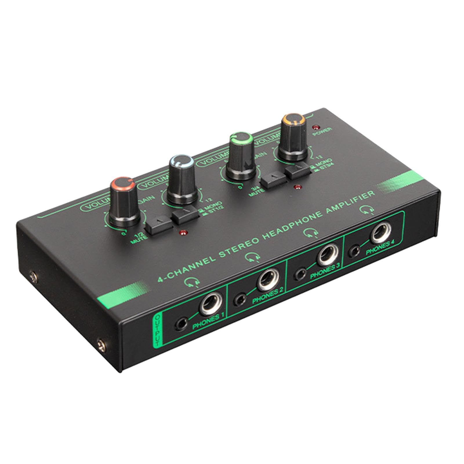 4 Channels Headphone Power Amplifier Portable for Club Sound Mixer Recording| TV, Video & Home Audio | Home Audio Stereos, Components | Amplifiers & Preamps|-image-7