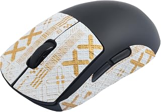 Hyekic Mouse Anti-Slip Grip Tape fit for Logitech G PRO X Superlight Wireless Gaming Mouse Skin, Sweat Resistant, Easy to Apply, Self-Adhesive Design, Professional Mice Upgrade Kit