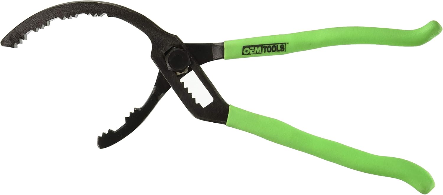 OEMTOOLS 25324 14” Oil Filter Wrench Pliers, 2 2/5" To 5