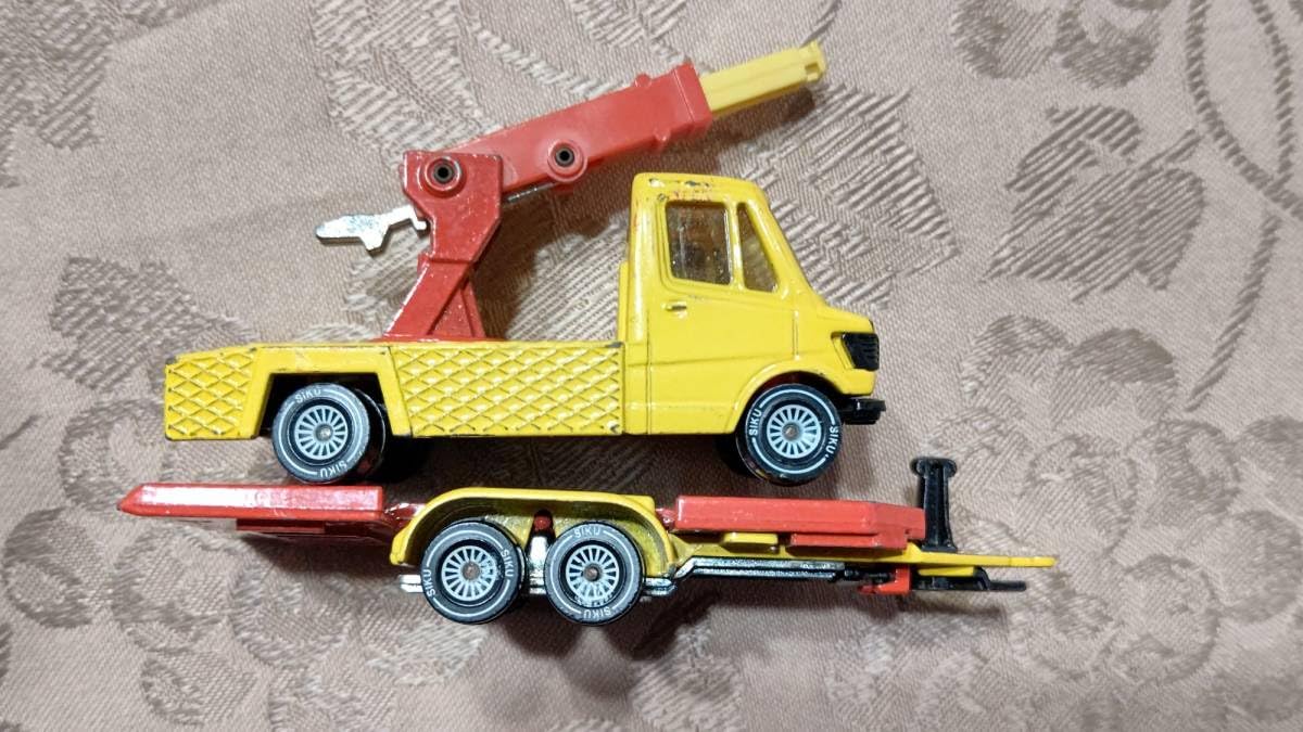 Amazon.co.jp: 旧西ドイツ製 siku 1622 メルセデス206トラック＆2217