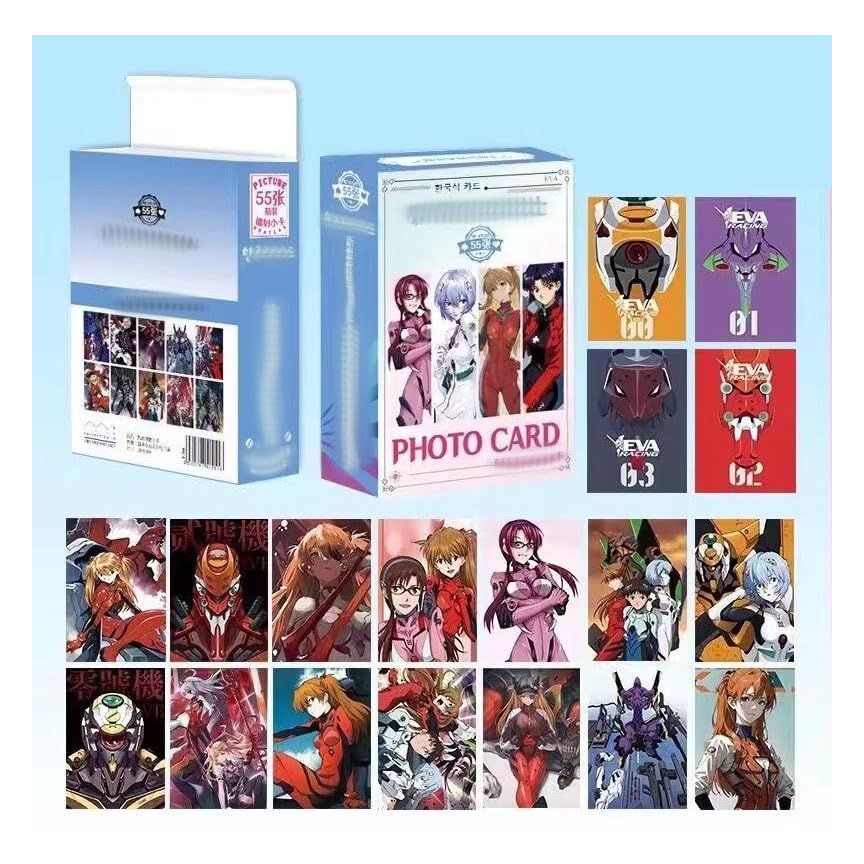 Amazon.co.jp: 新世紀エヴァンゲリオン LOMOカード アニメ55枚