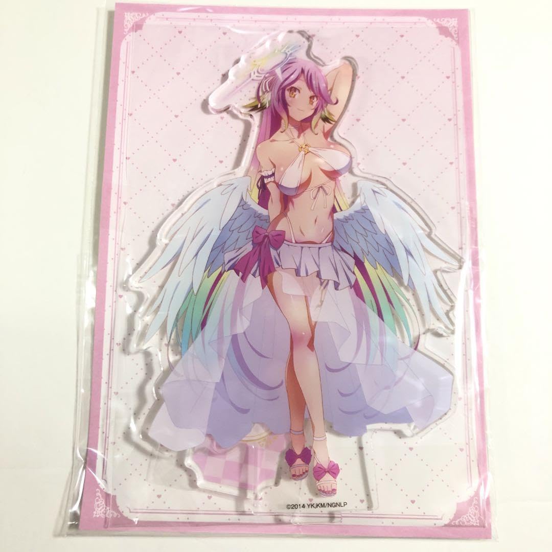 ノゲノラ　ノーゲームノーライフ　ジブリール　特大アクリルスタンド ノーゲーム・ノーライフ くじメイト BIGアクリルスタンド