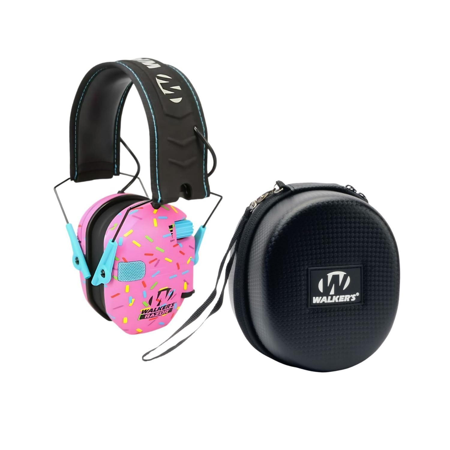 Walker's Razor Slim Electronic Earmuffs | Protective Case