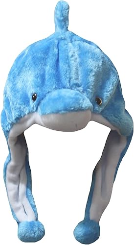 Petitebella - Sombrero de delfín azul claro, unisex, talla única