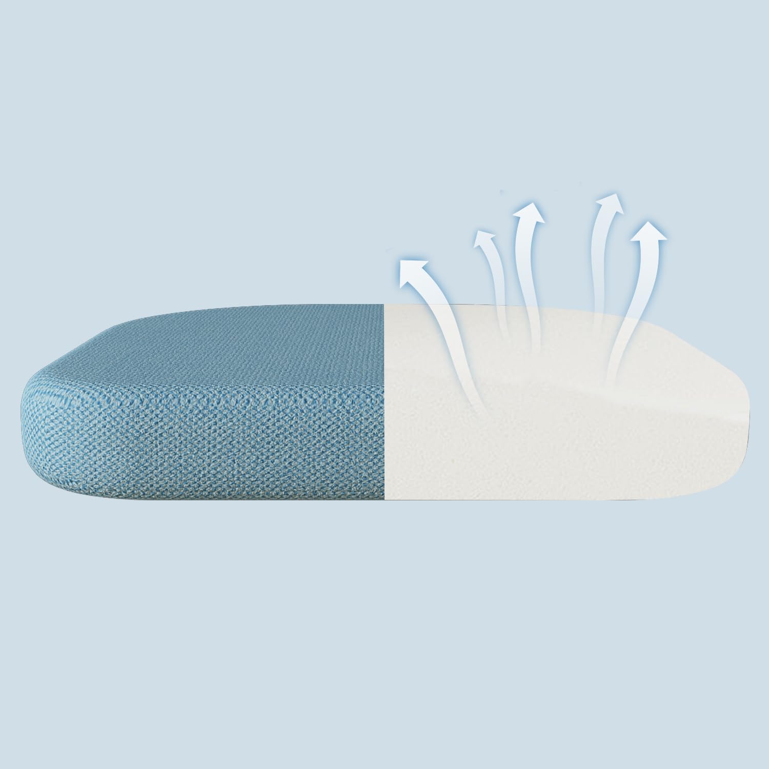 Silla de escritorio para niños y niñas con reposabrazos ajustables, silla de escritorio para niños con ruedas, silla de computadora para niños, silla de estudio de oficina para niños (azul) 6