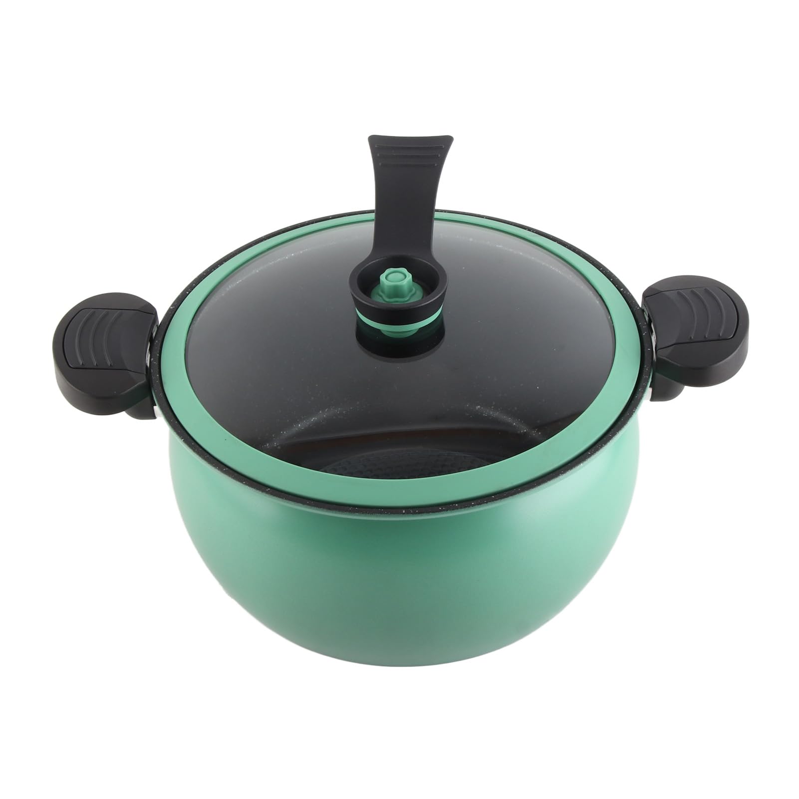 Goshyda Microolla a Presión Antiadherente de Gran Capacidad de 4,0 L, Olla de Sopa a Micropresión Multifuncional para Guiso de Arroz, Cocción Eficiente y Rápida para Cocina, Compatible con Estufa de