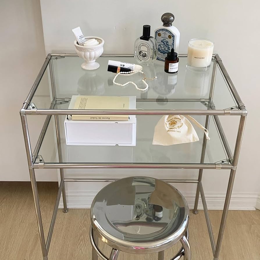 シルバー モダン ステンレス ドレッサー 61DdZxiknaL._UF894,1000_QL80_.jpg