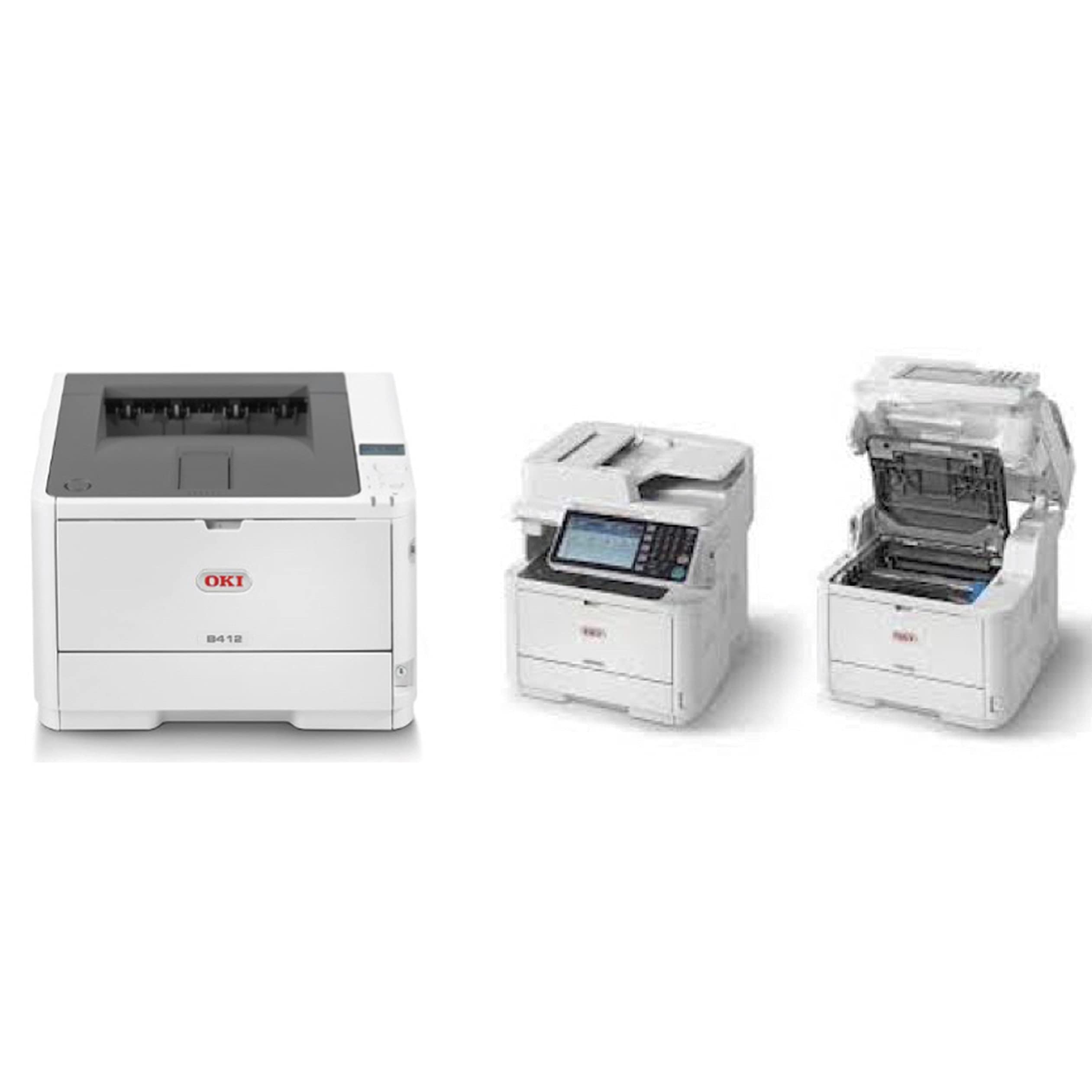 ECOPRO - Tamburo Originale per le stampanti OKI B412 B432 B512 MB472 MB492 MB562 B411 B431 MB461 MB471 MB491 - Nero - da 25.000 Pagine A4 - Cod 44574302