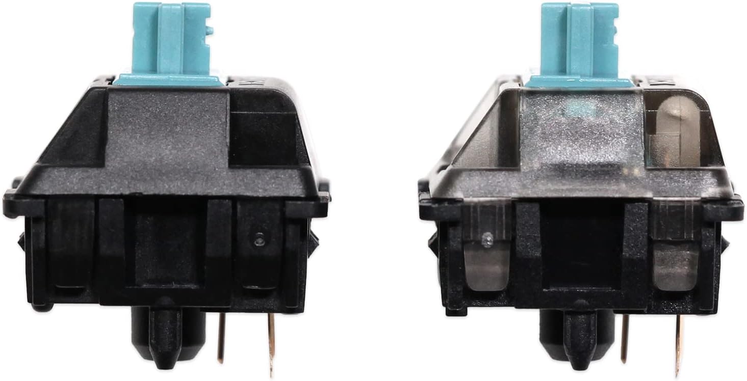 KPREPUBLIC JWICK V2 T1 Black Blue Tactile Switch 5pin RGB SMD 67g mx Switch for Mechanical Keyboard 50m POM PA66 Factory Pre Lubed Edition (JWICK T1 Switch x110)