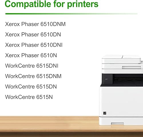 Miniatura 2 de Unidad de tambor negra compatible 6510 6515 (108R01420) de repuesto para impresora Xerox Phaser 6510DNM 6510DN 6510DNI 6510N WorkCentre 6515DNI