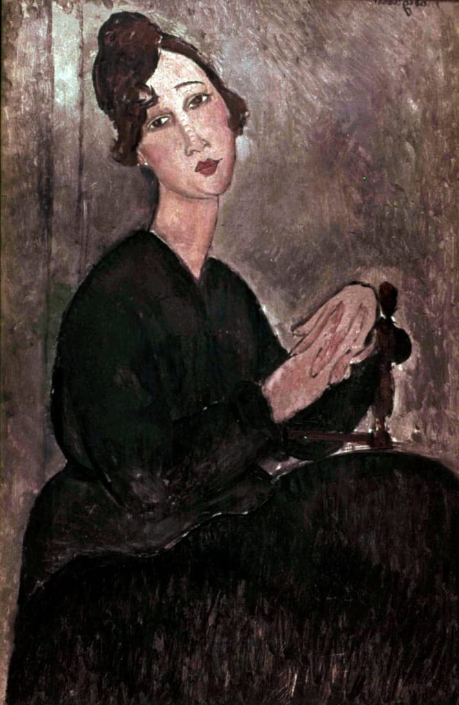 Peinture Modigliani affiche pour raviver un mur vide déco maison 60x90cm