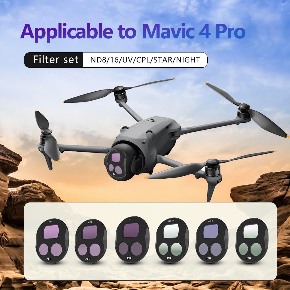 Mavic Pro Nd Filters Pidynx Filter Kit For UV/CPL/ND/NDPL/Star